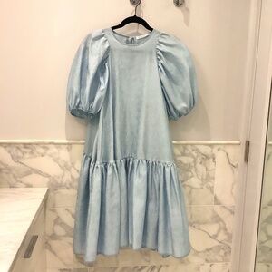 COPY - Cecilie Bahnsen stunning brocade/taffeta dress - size 4/UK 8